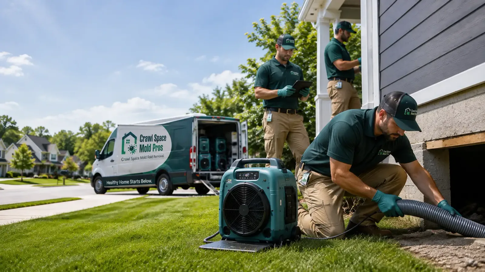 Crawl Space Mold Removal in Republic, WA